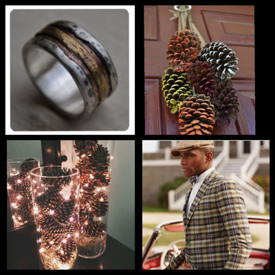 Welcoming the arrival of Autumn: Pinecones