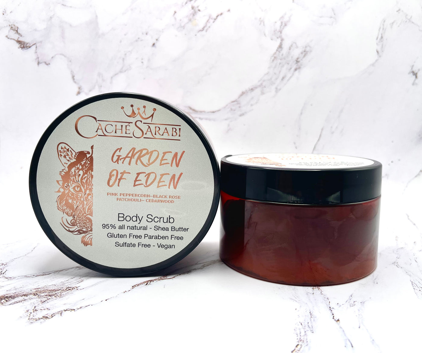 Feel pampered as your skin is enveloped in the natural and exquisite properties of this premium body scrub.